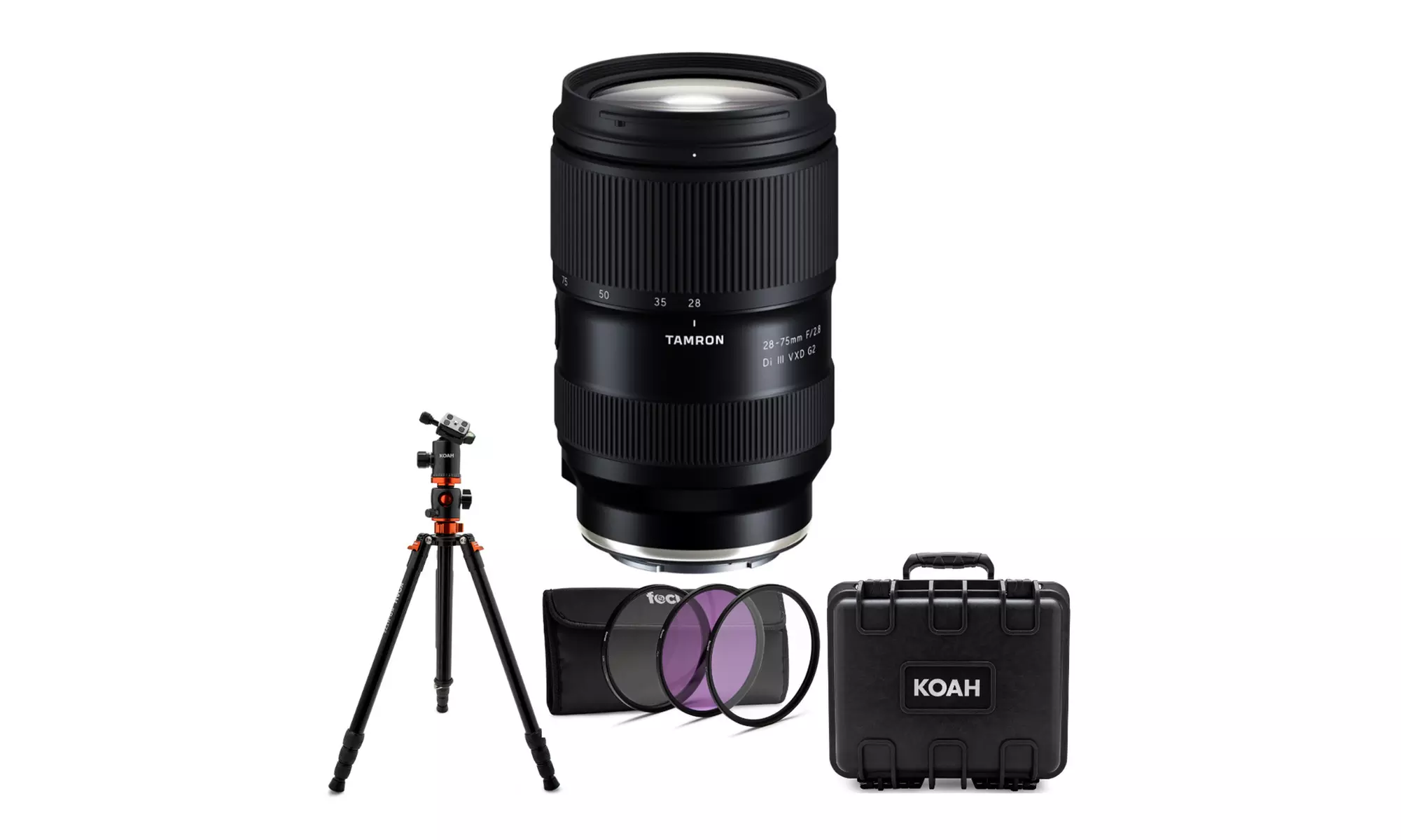 Tamron 28-75mm F/2.8 VXD G for Sony Full Frame E Mount Bundle - Primary Image