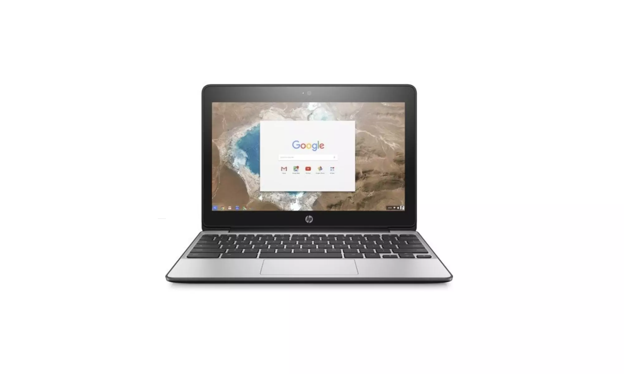 HP Chromebook 11 G5 11.6" 16GB N3060 ChromeOS,Gray (Scratch  Dent) - Primary Image