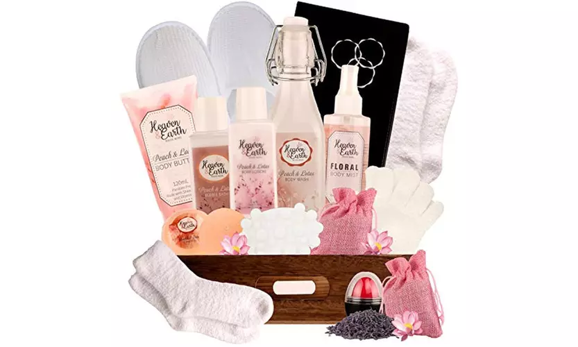 XL Spa Gift Basket for Women Luxury Home Spa Bath Gift Set - Primary Image