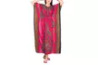 Women's Kaftan Dresses Digital Prints Long Maxi Dress With Head Scarf - Second Medium