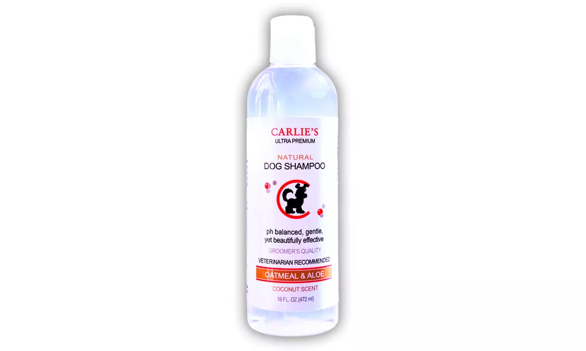 Carlie's Oatmeal and Aloe Natural Dog Shampoo