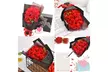 US 18 Pcs Eternal Rose Soap Flower Bouquet Valentine's Day Gift Girlfriend Wife - Second Medium
