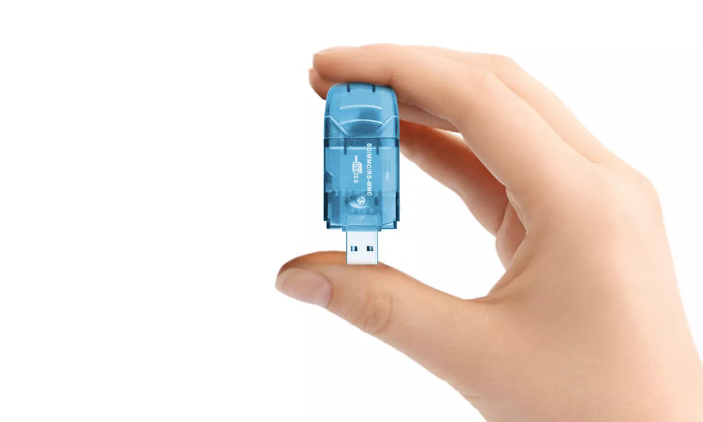 iMounTEK USB 2.0 High Speed Memory Card Reader for SD/MMC/RS-MMC Cards (5-Pack)