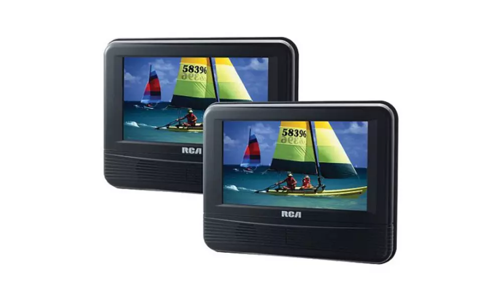 RCA DRC69705 7-Inch Dual Screen Mobile DVD System - Refurbished - Primary Image