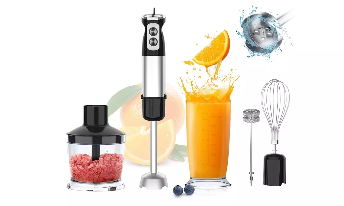 iMounTEK 5-In-1 1000W Immersion Blender Hand Blender w/ 12 Speeds & Turbo Mode - Primary Image