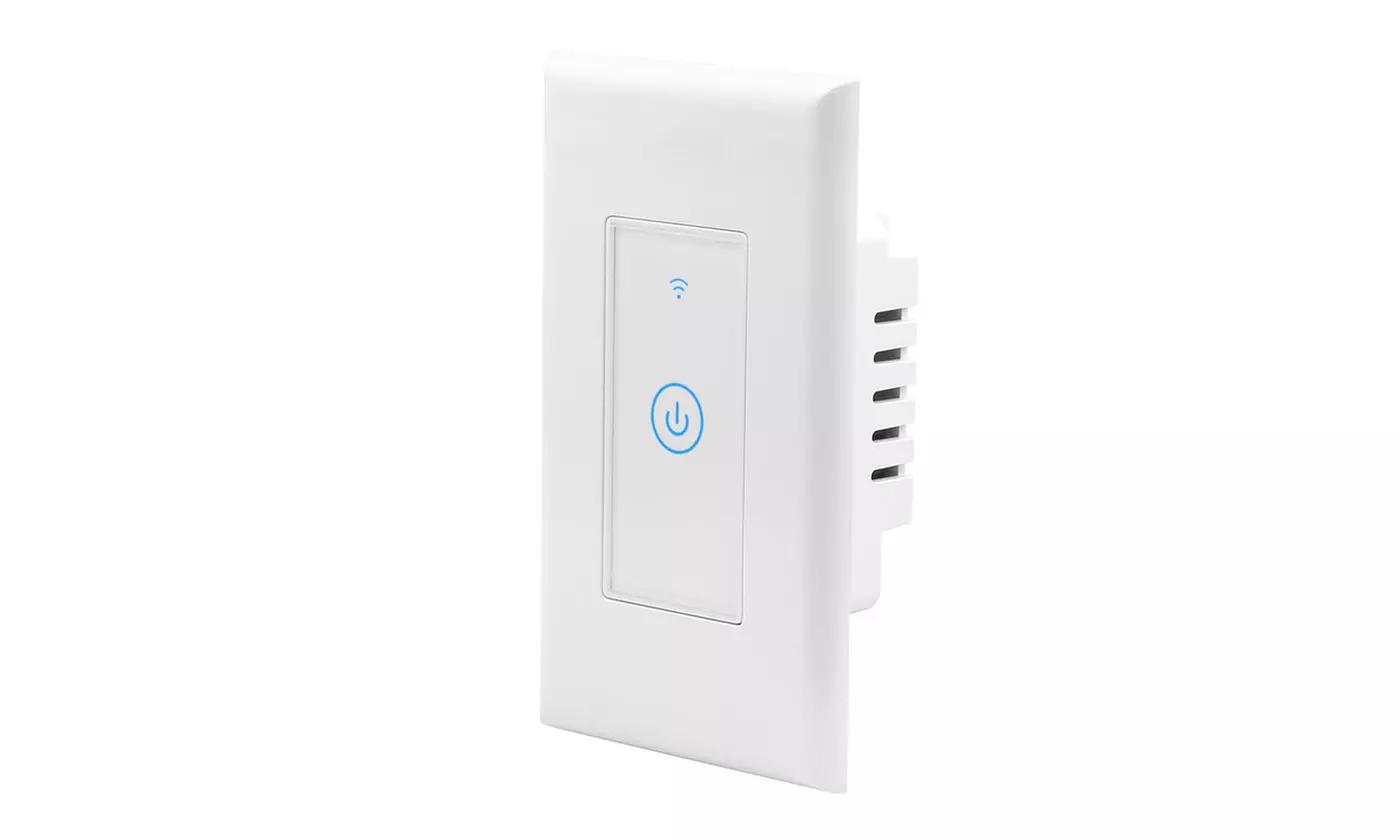 iMounTEK Smart WiFi Light Switch Compatible w/ Alexa, Google Home, & IFTTT - Primary Image