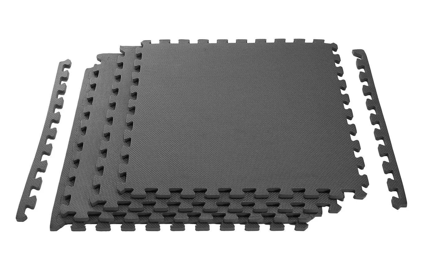 iMounTEK Puzzle Exercise Protective Flooring Mat w/ EVA Foam Interlocking Tiles - Primary Image