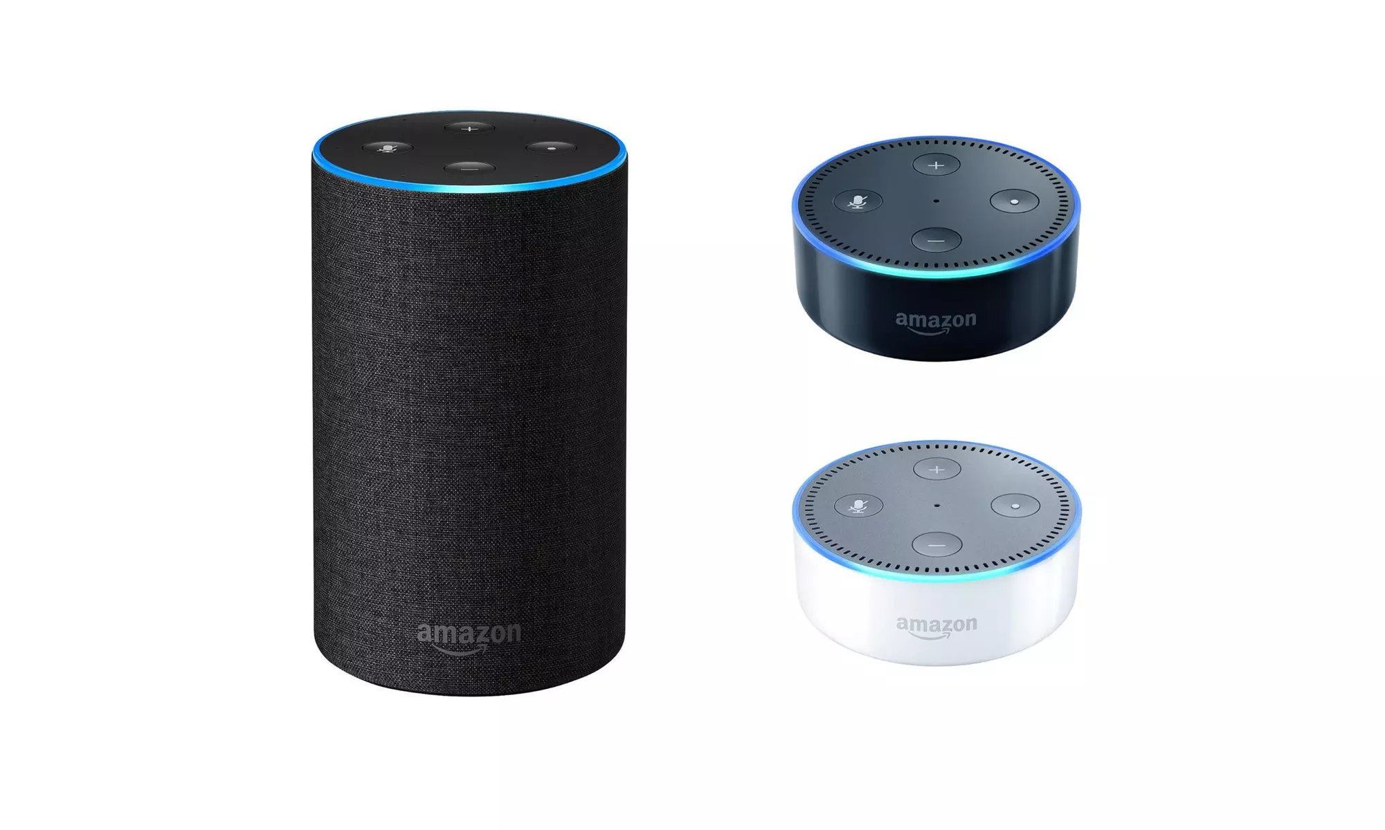 Amazon Echo Dot 2nd Generation (Refurbished B-Grade) - Primary Image