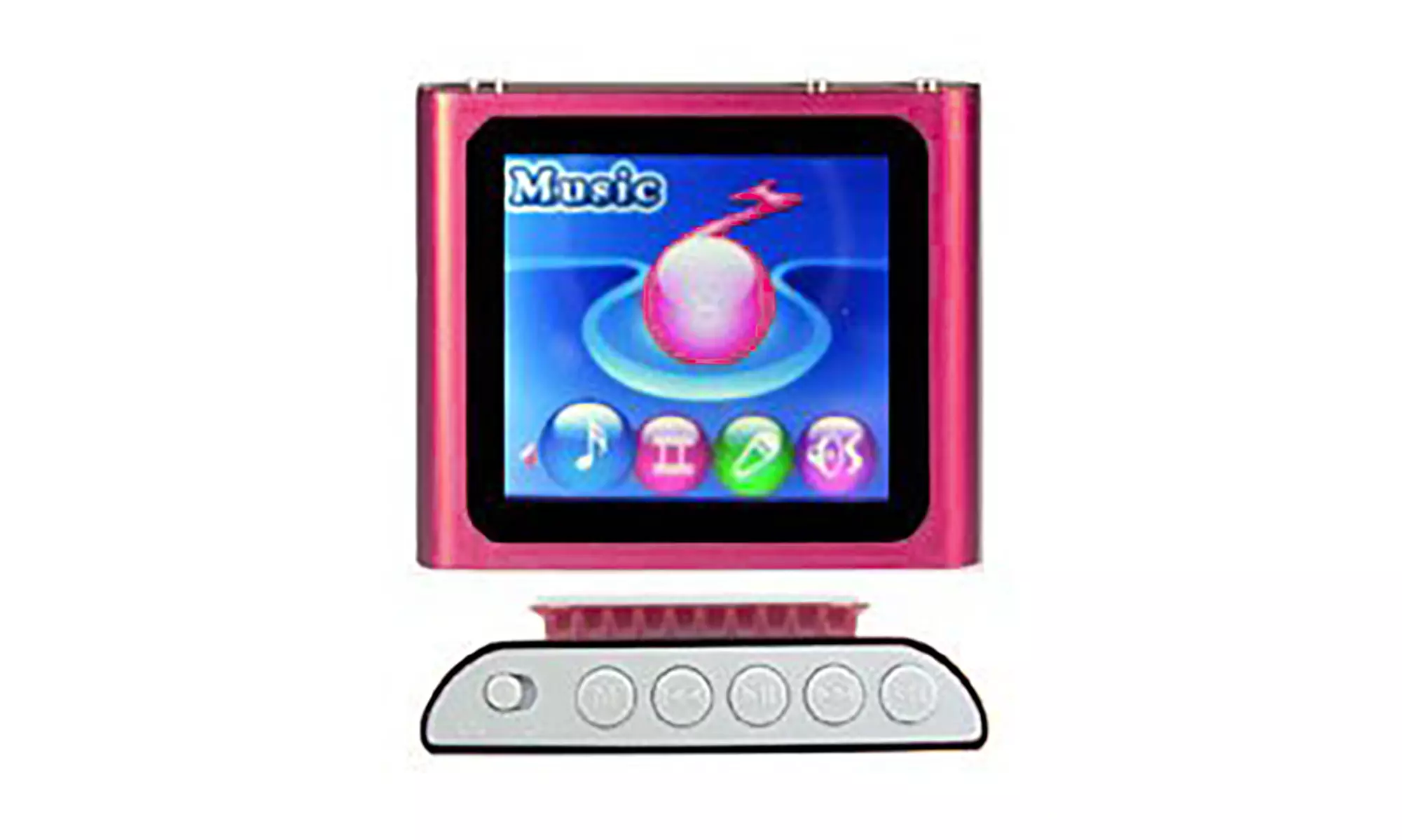 YOSHIMA G7 2GB Screen MP3/MP4 Multimedia Player (Pink) - New - Primary Image