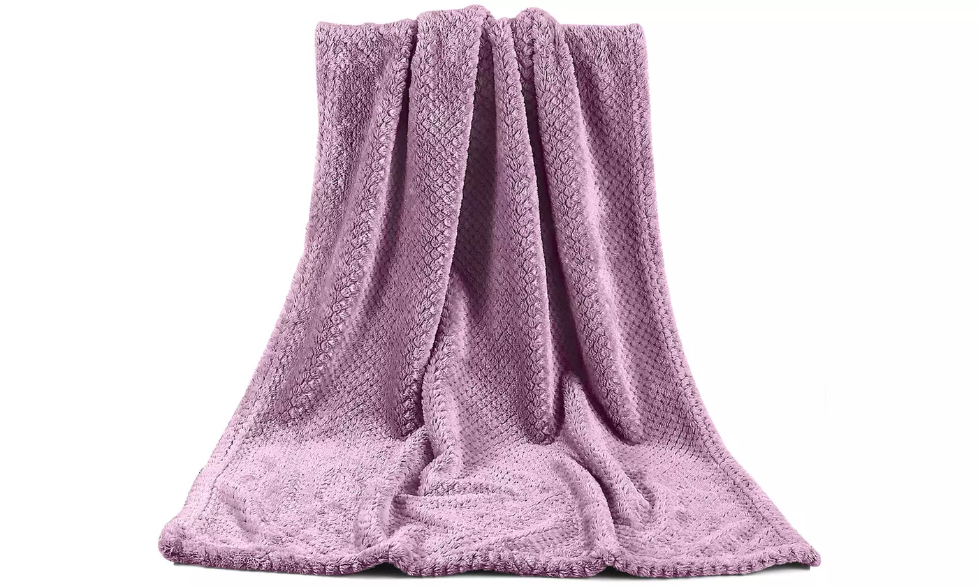 iMounTEK Soft & Warm Fluffy Sherpa Dog Blanket Cozy & Protective Pet Throw
