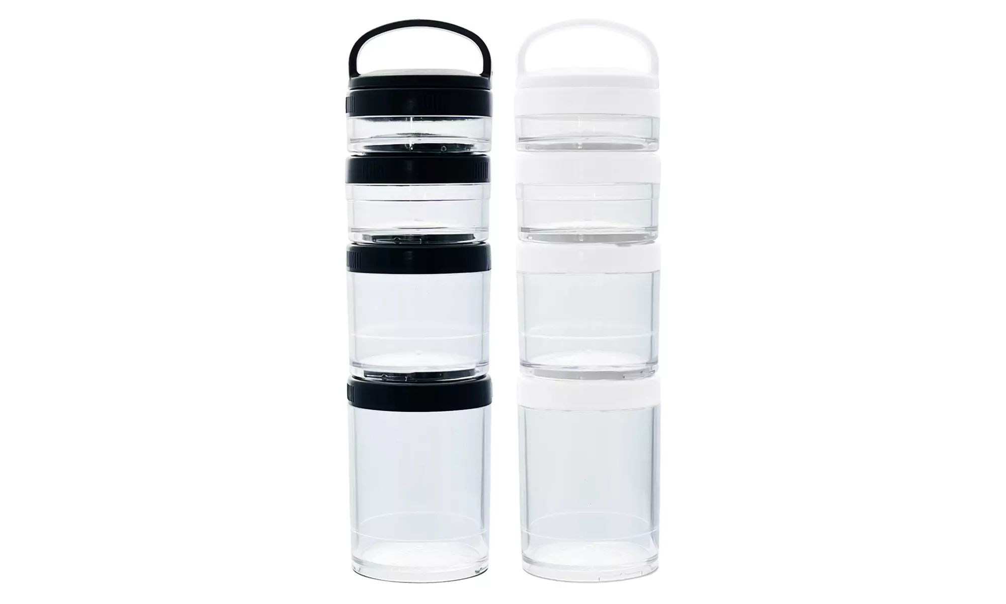 Zummy Portable Stackable Food Leak Proof Storage Containers ( 2 PACK )