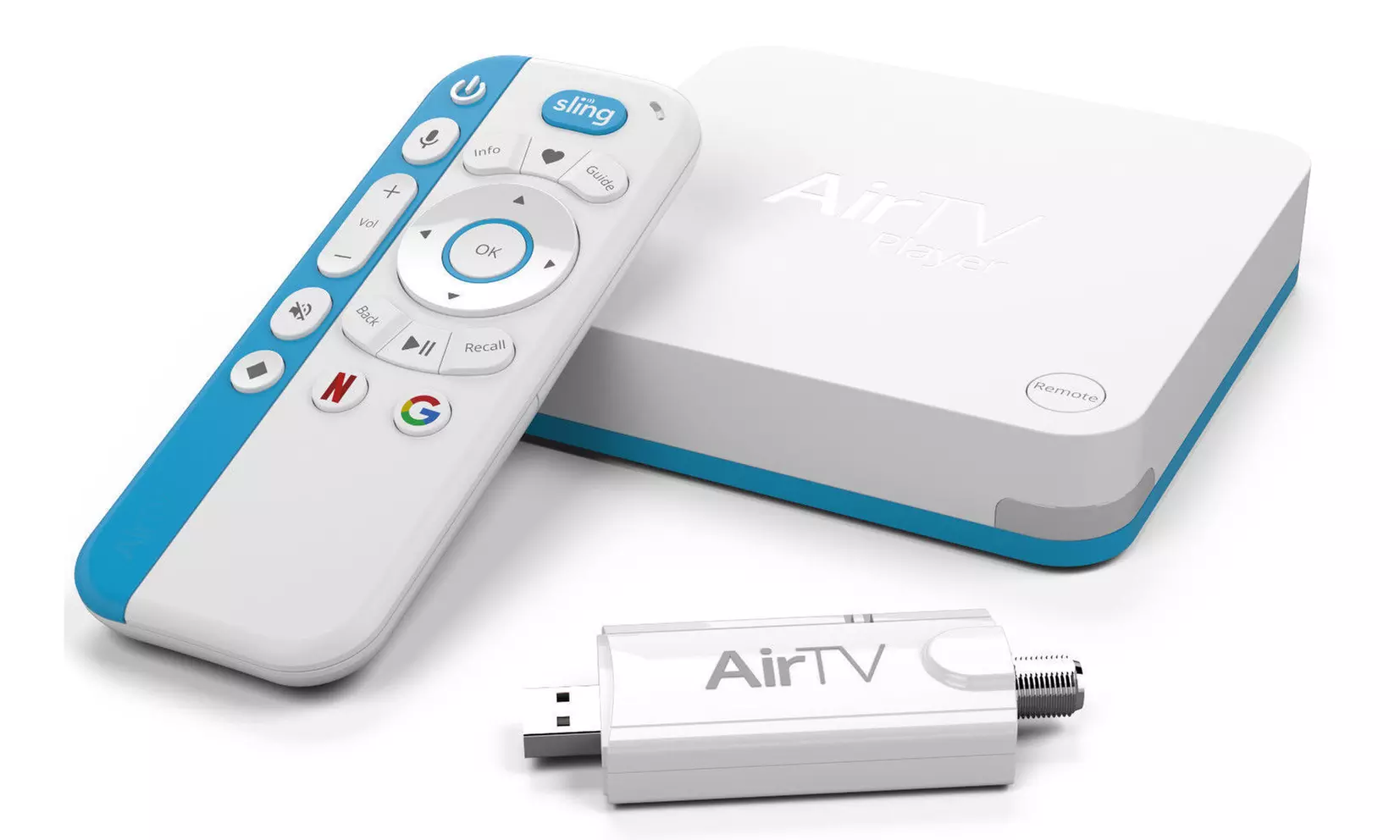 AirTV 4K Streaming Media Player Smart box android Sling TV Netflix local channel - Primary Image