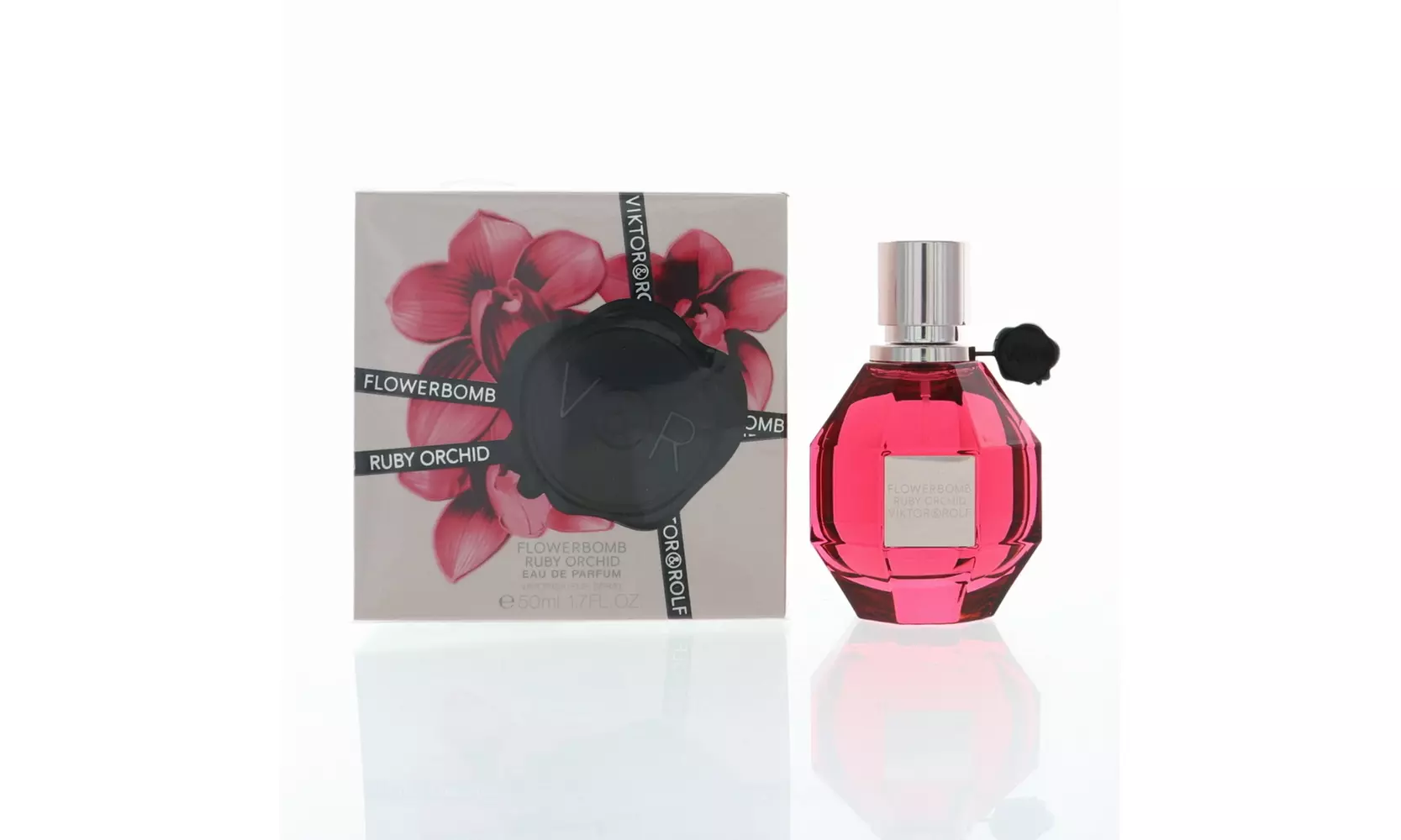Flowerbomb Ruby Orchid by Viktor & Rolf 1.7 oz Eau De Parfum Spray New In Box