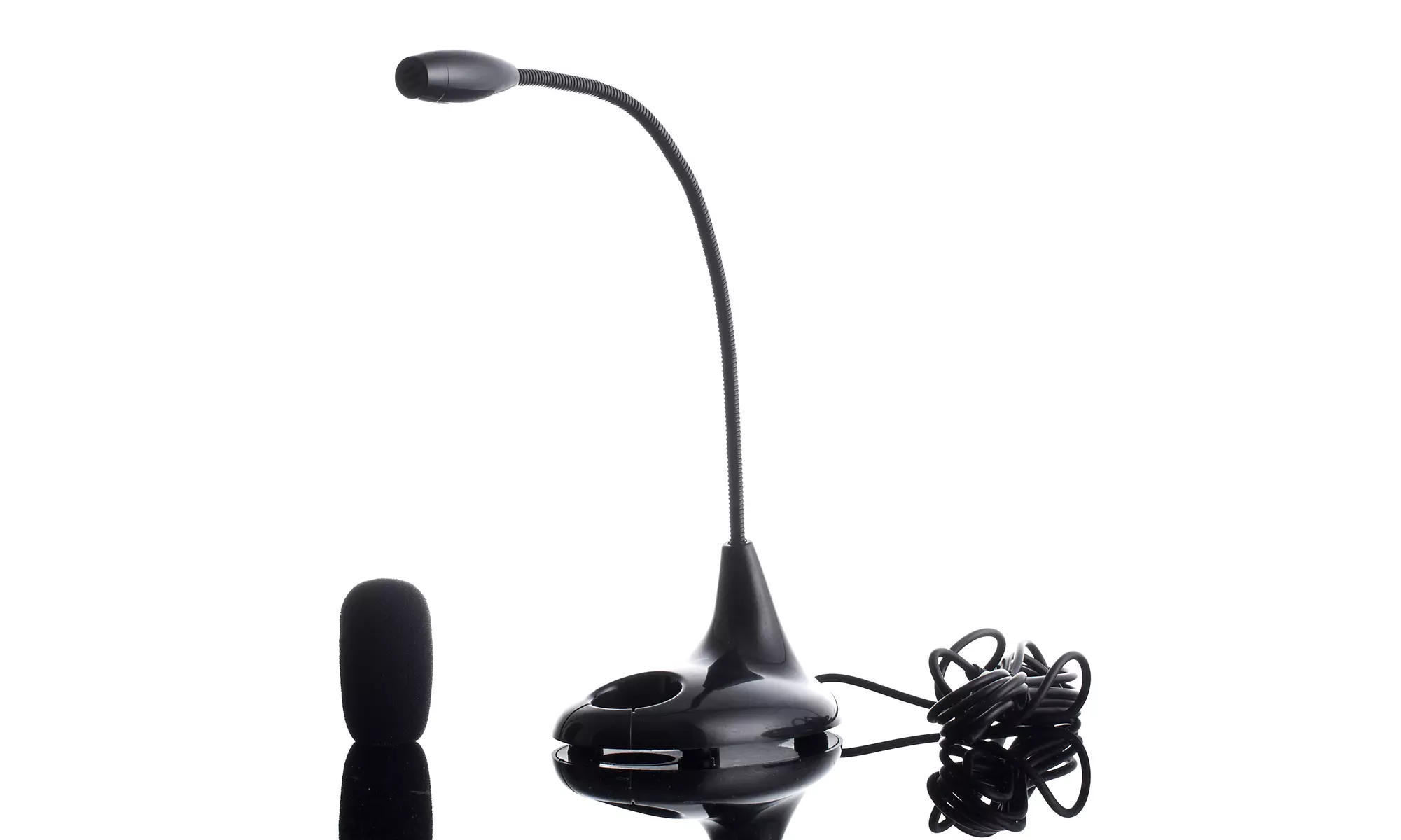 Frisby Adjustable 3.5mm Microphone for Desktops and Laptops - Primary Image