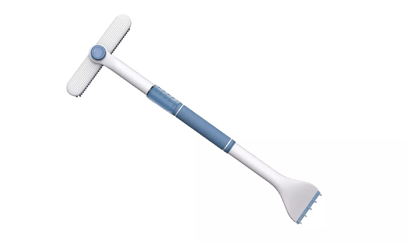 iMounTEK Extendable Snow Brush and Ice Scraper with Pivoting Head