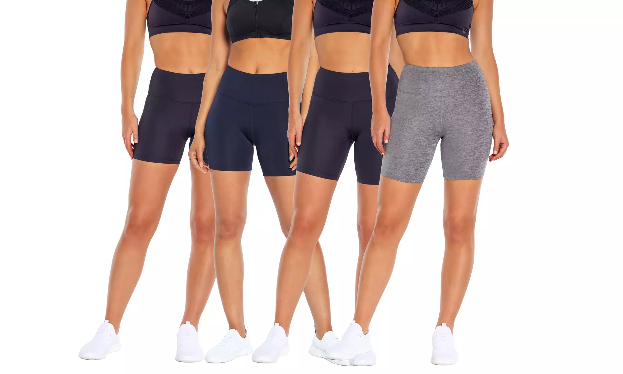 Women's Bally Total Fitness 2-Pack High-Rise Bermuda Shorts -Multiple Lengths - Primary Image
