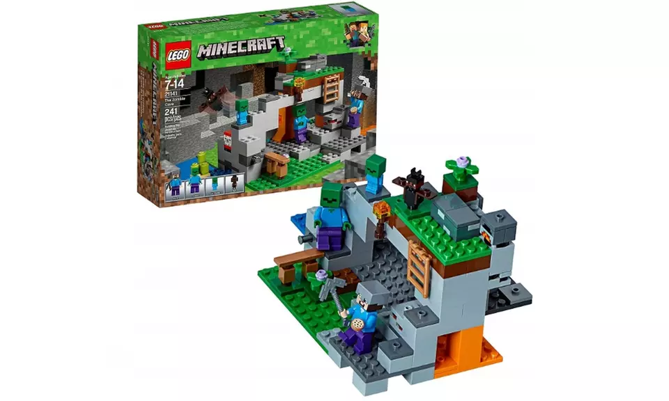 LEGO Minecraft The Zombie Cave 21141 Building Kit - Primary Image