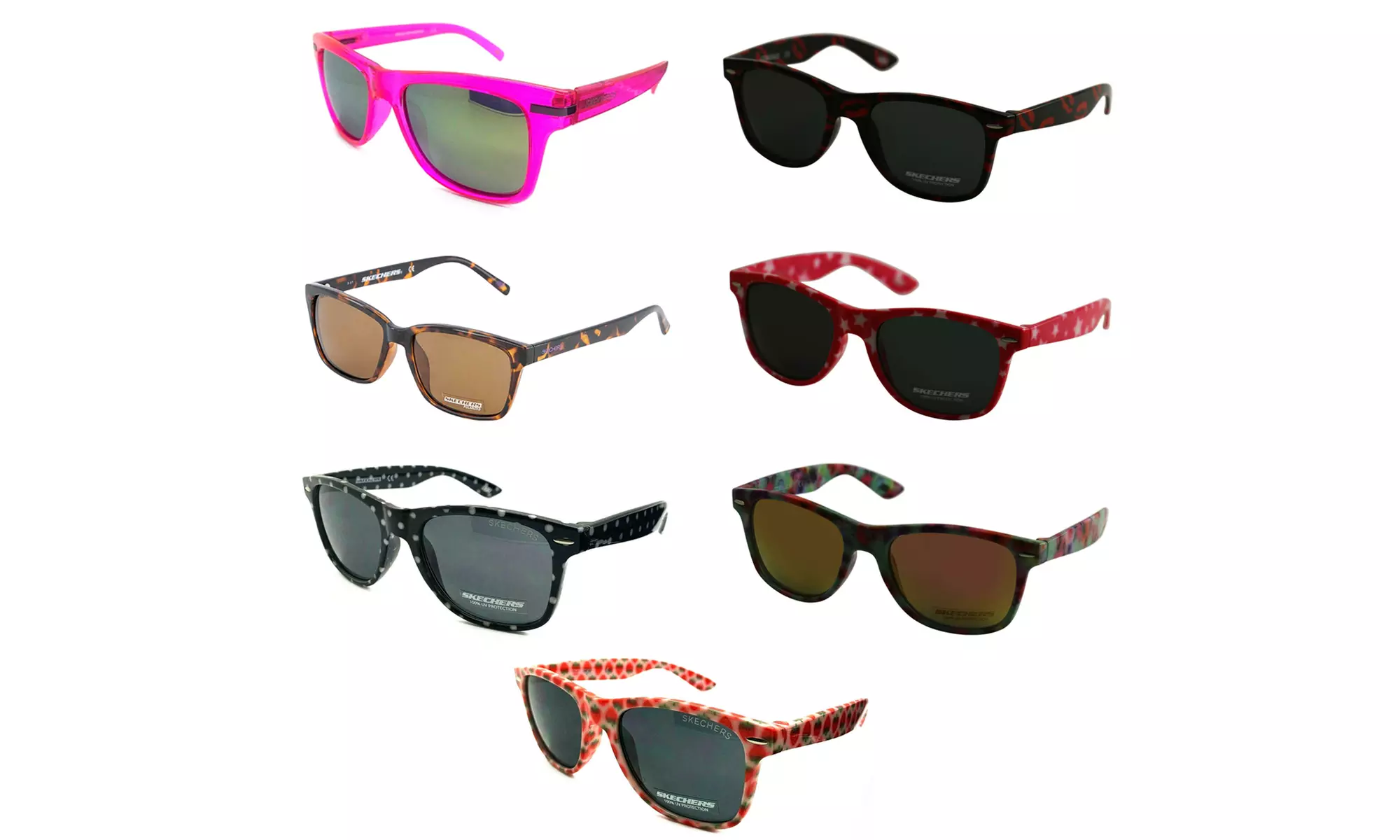 Skechers Women's Rectangle Polarized Sunglasses - Primary Image