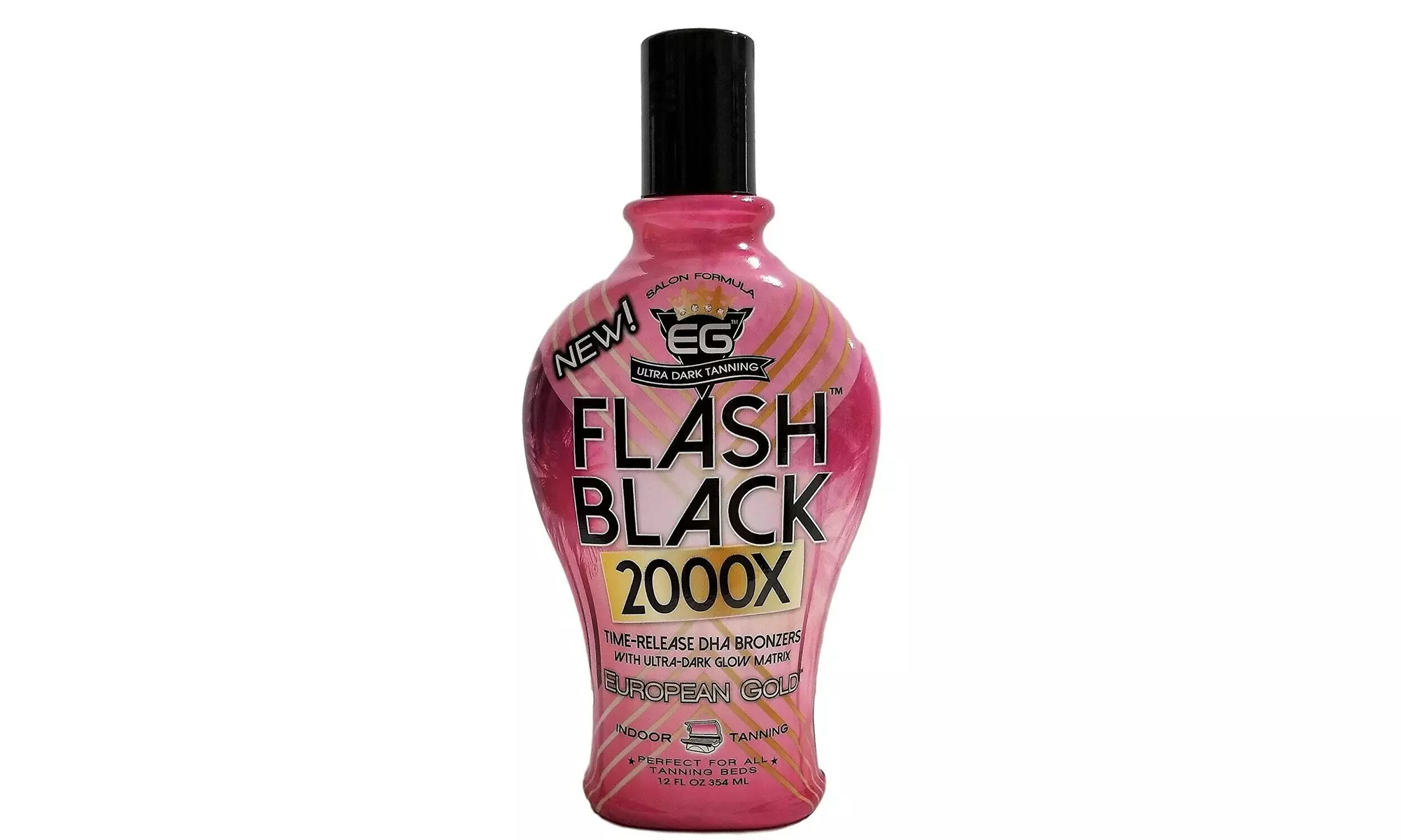 European Gold Flash Black 2000X Indoor Tanning Lotion - Primary Image