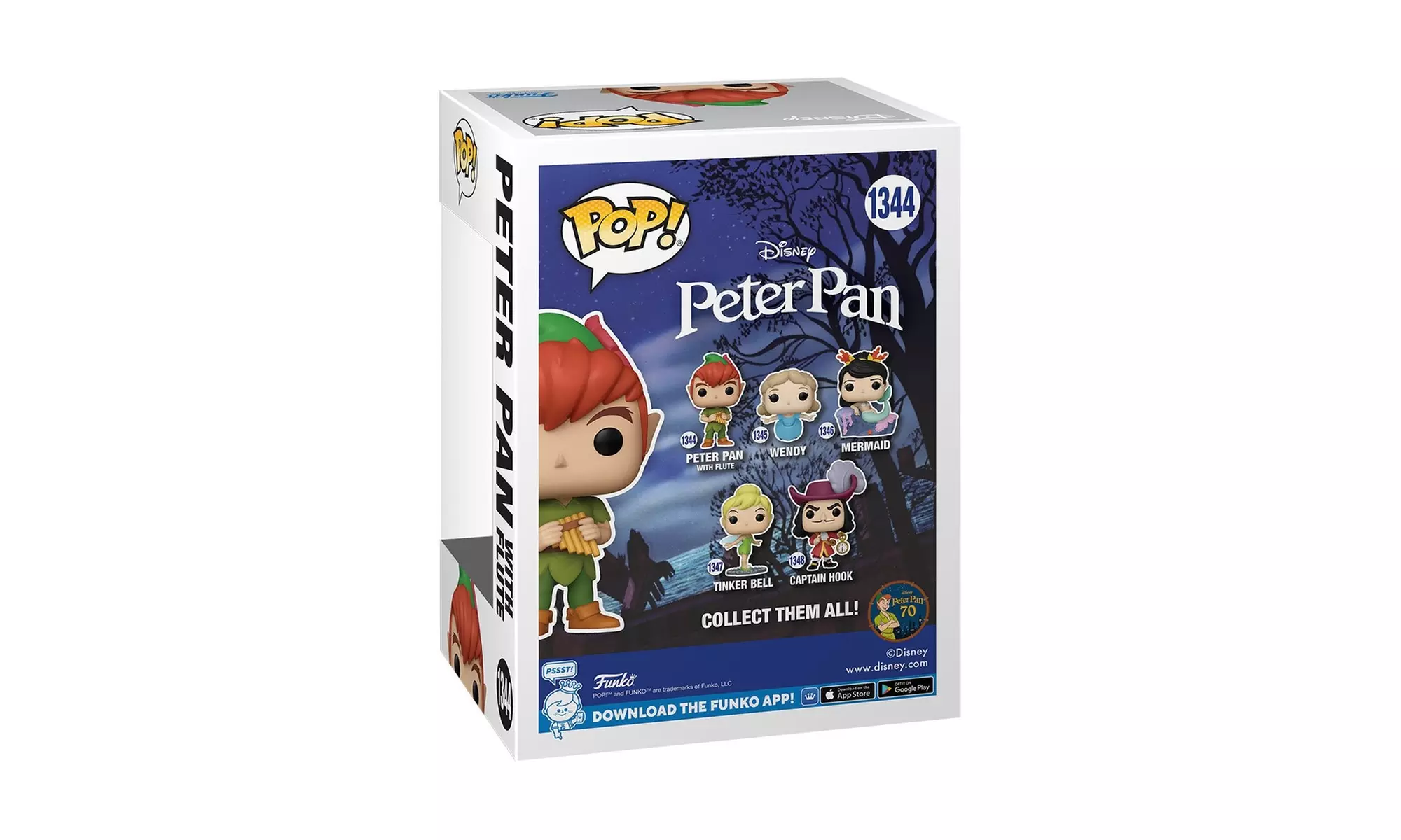 Funko Pop! Disney Peter Pan Peter Pan #1344 - Second Medium