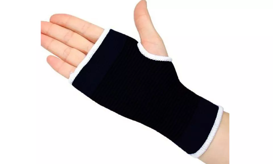 Palm Wrist Hand Support Glove Elastic Bandage Brace Sleeve Wrap - Primary Image