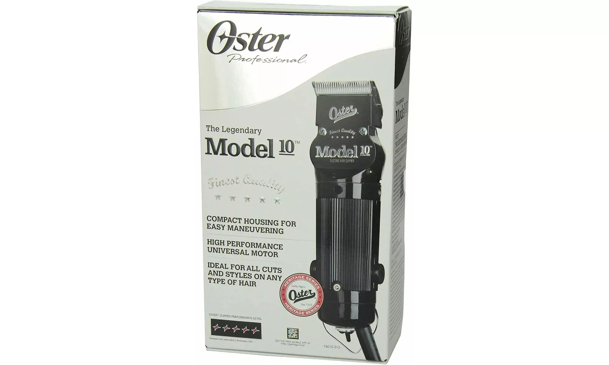 Oster Model 10 Professional Hair Clipper 076010-010 Barber Haircut Salon Pro Cut - Primary Image