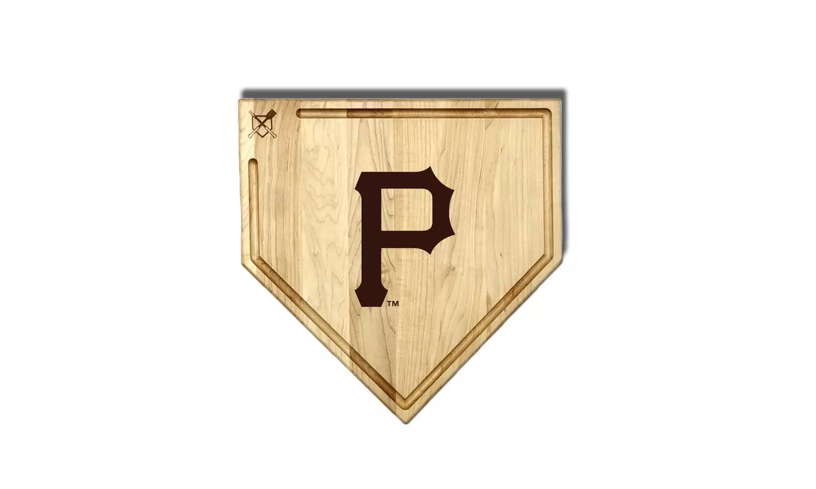 MLB 12-Inch or 17-inch Wooden Home Plate Cutting Board