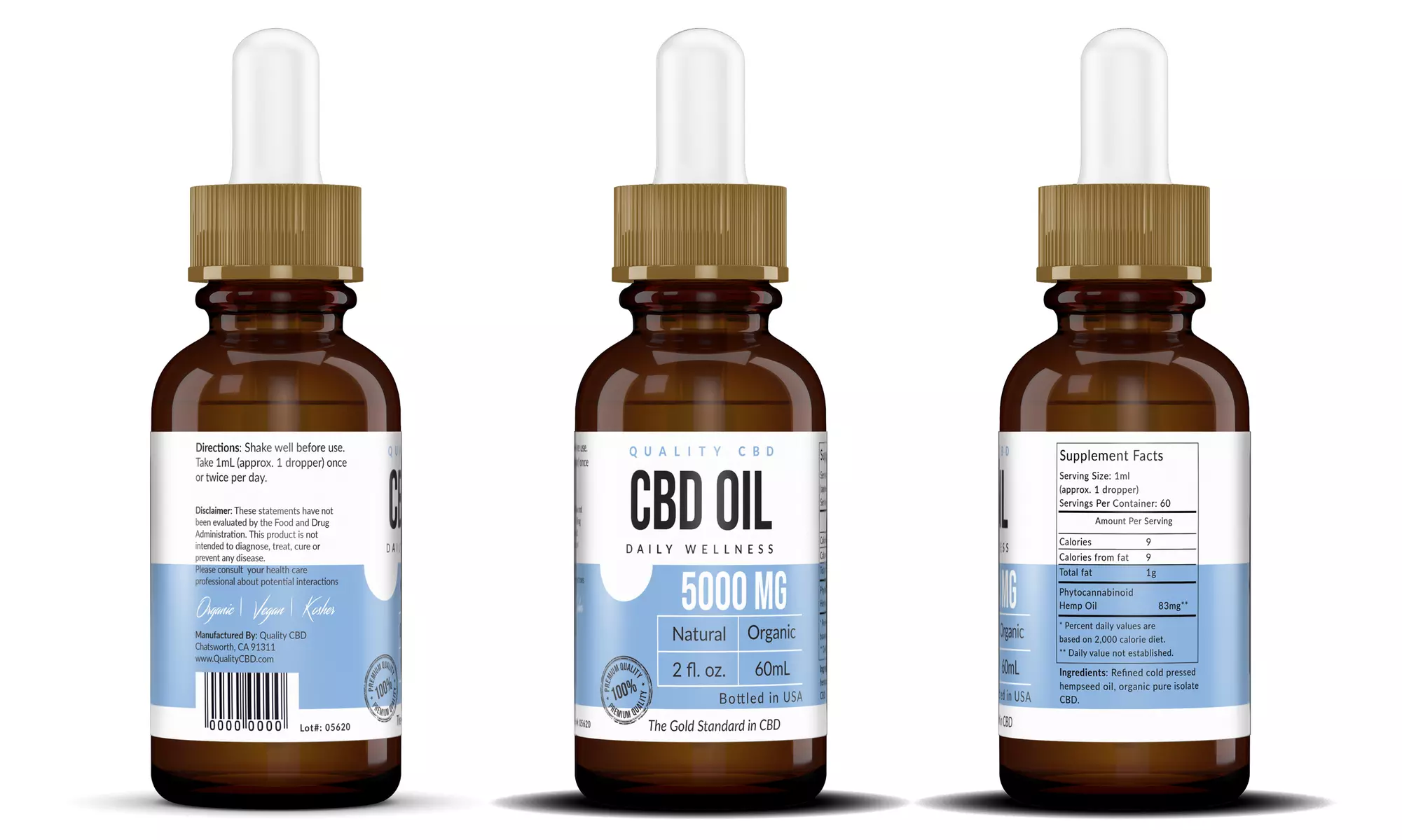 Quality CBD Honey Super Size CBD Oil 5000MG 2 oz help with Pain Aches and sleep 
