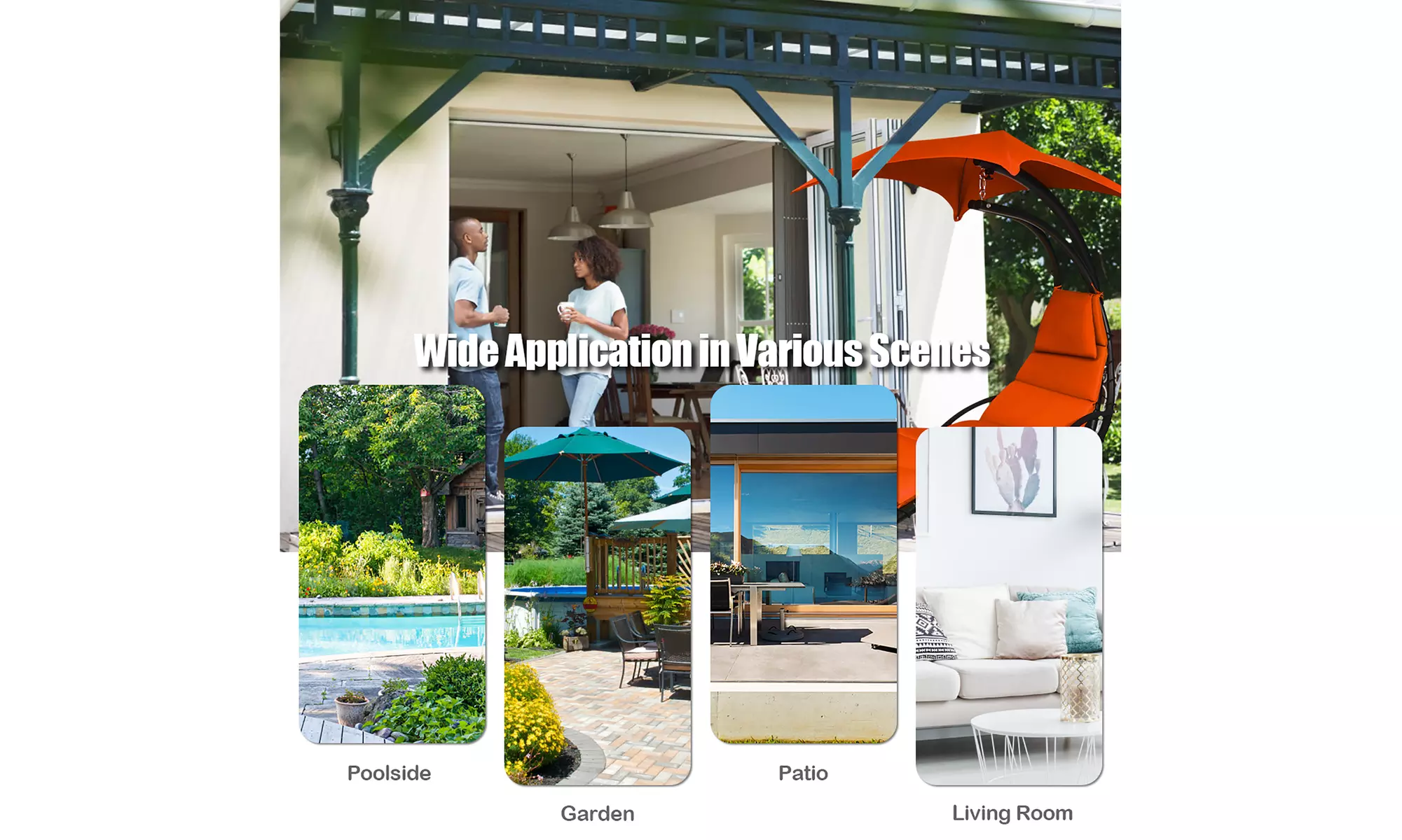 Costway Hanging Swing Chair Hammock Chair w/ Pillow Canopy Stand 3 colors