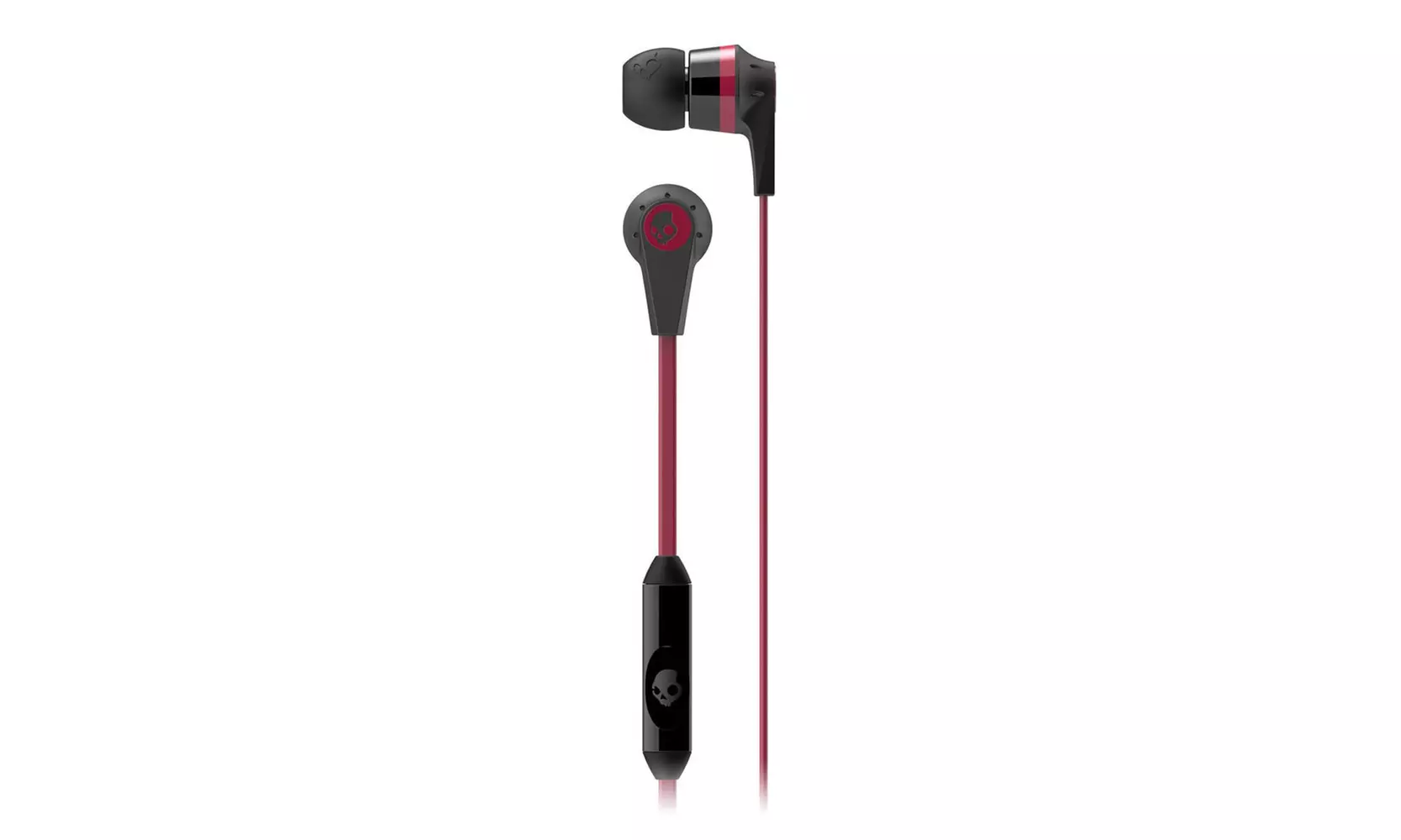 Skullcandy Ink'd 2.0 In-Ear Headphones w/ Mic - Red/Black, S2IKDY010 - Primary Image