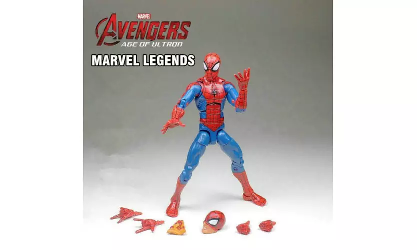 Avenger Infinity War Legends Infinite Series Pizza Spiderman 6" Action Figure - Image 4