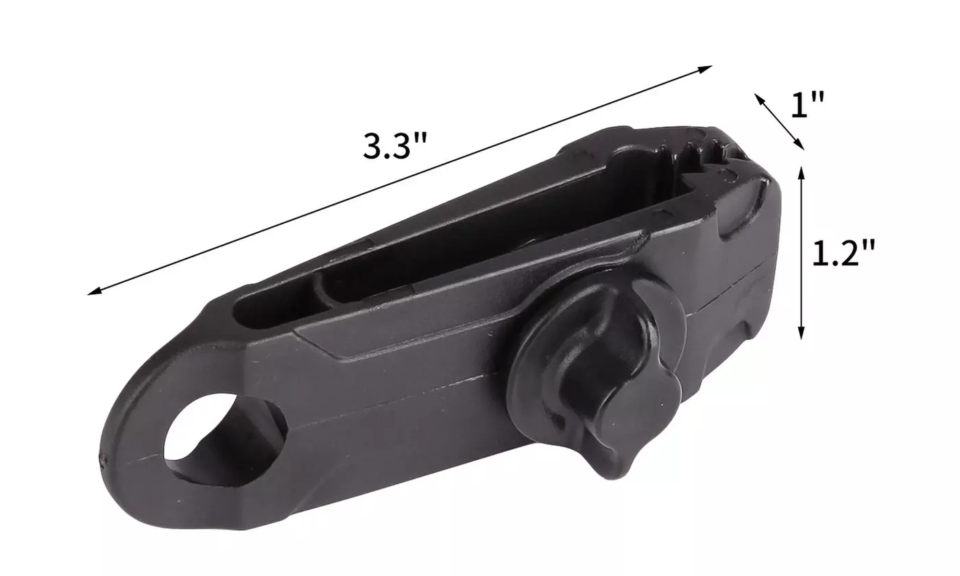 10X Reusable Tent Tarp Tarpaulin Clips Clamp Buckle Heavy Duty Camping Tool