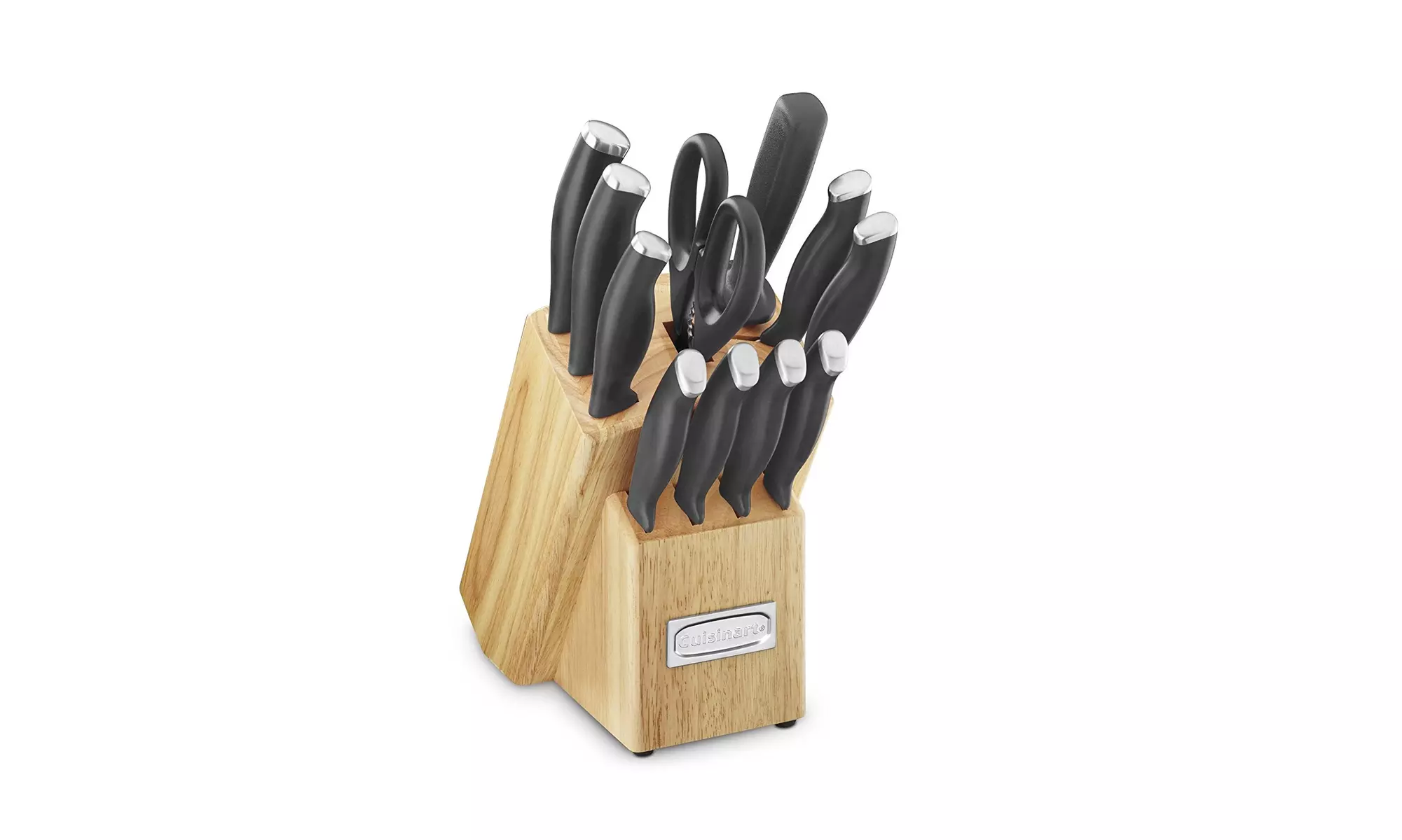Cuisinart C77SSB-12P Color Pro Collection 12 Piece Knife Block Set, Black - Primary Image