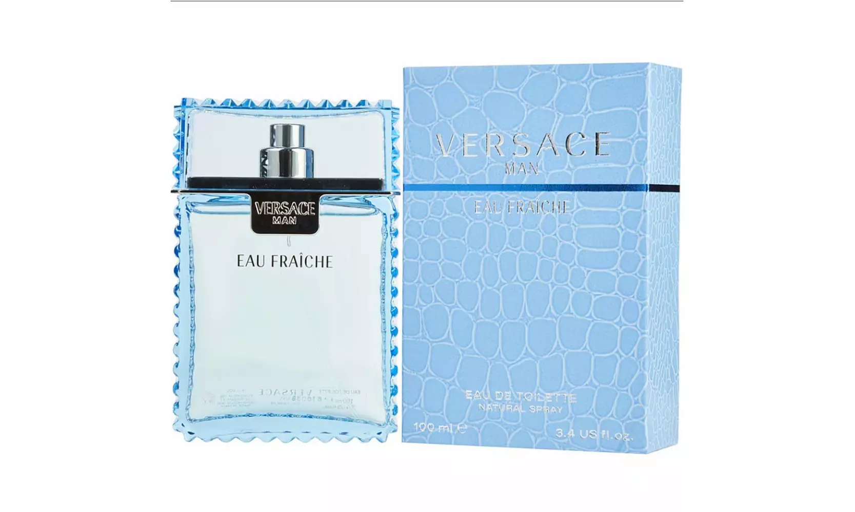 Versace Man Eau Fraiche By Gianni Versace For Men Edt Spray 3.4 Fl Oz - Primary Image