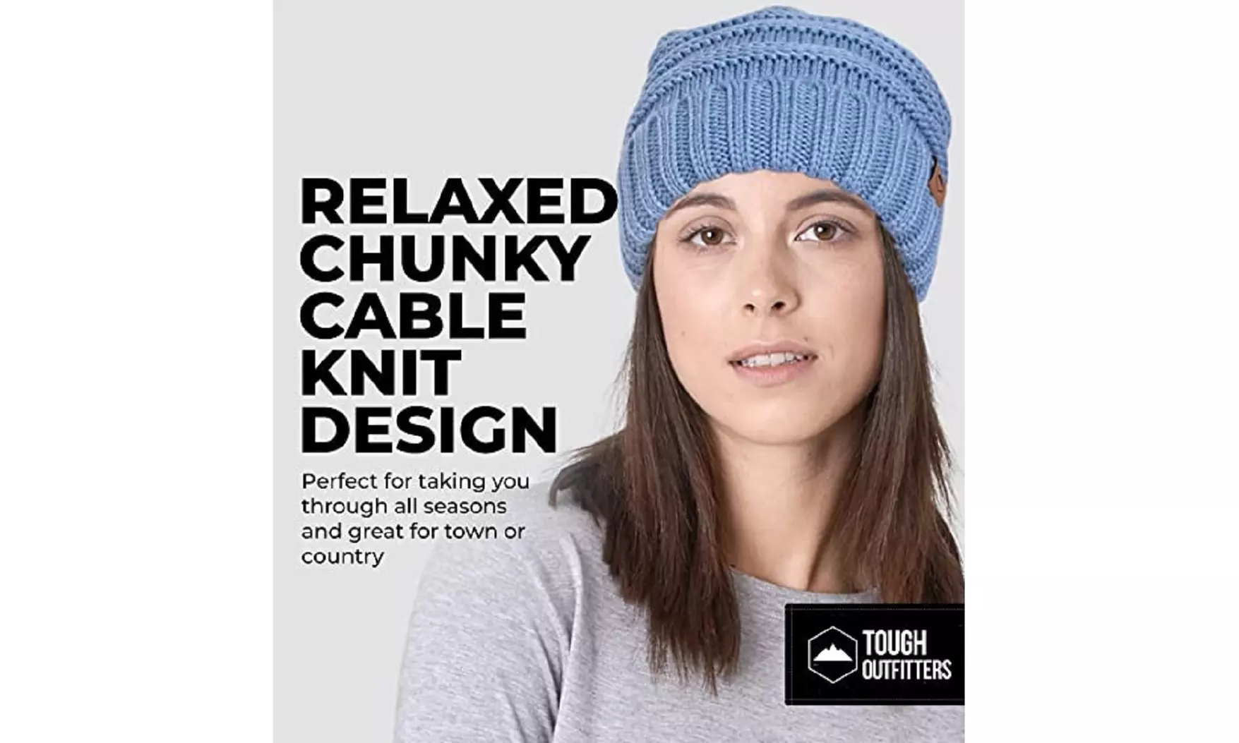 Slouchy Beanie Winter Hat for Women - Primary Image