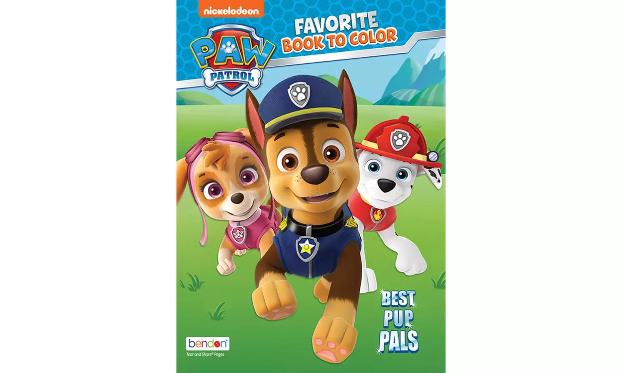 Paw Patrol Surprise 4-pack Kids Activity and Coloring Book Bundle - Second Medium