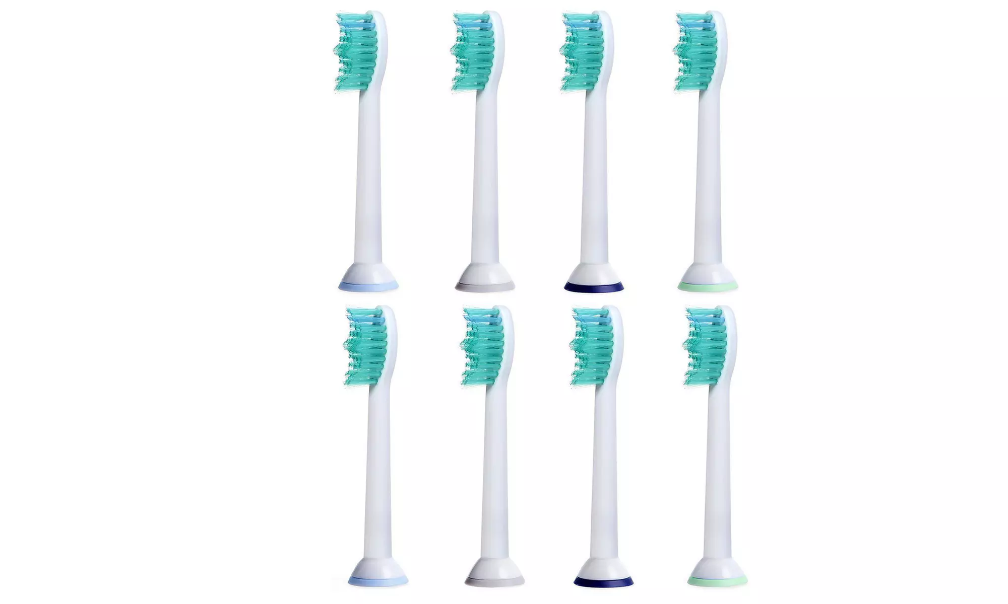 8-Pack Generic Toothbrush Heads fits philips sonicare proresults hx6012/6014 - Primary Image