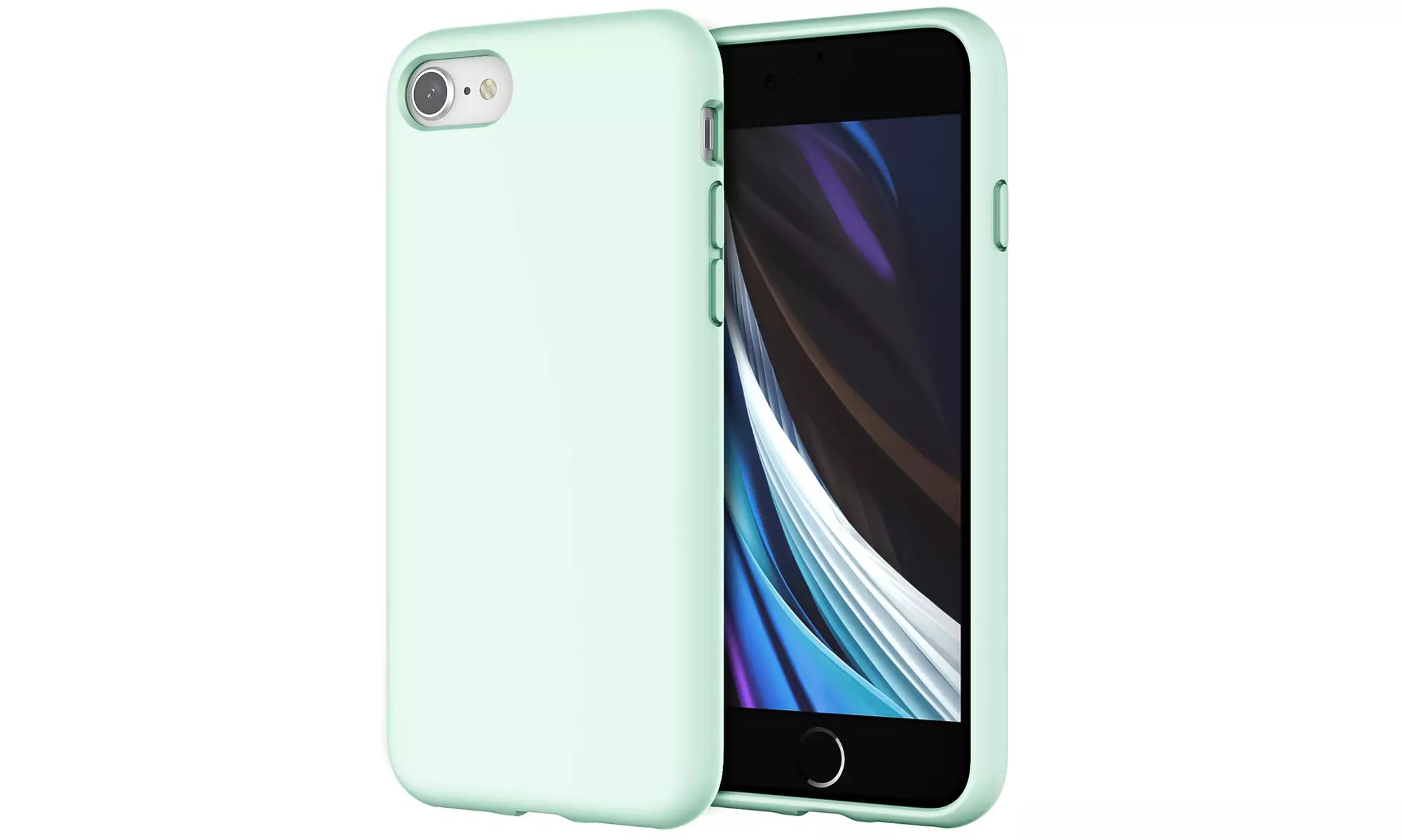 Silicone Case for iPhone 7/8, iPhone SE 3/2, Silky-Soft Touch Shockproof Case