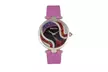 Bertha Trisha Genuine Leather Watch made with crystals from Swarovski - Second Medium