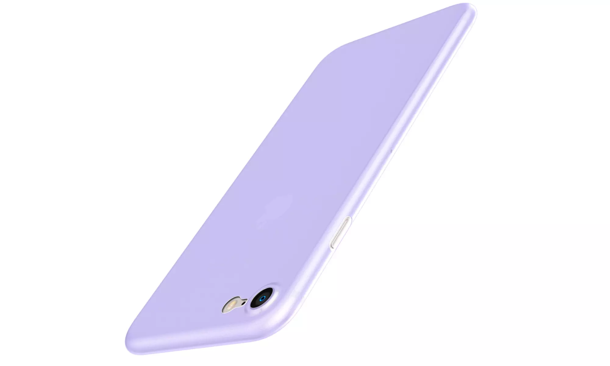 Ultra Slim Matte Hard Case for iPhone 8/7/SE 3/2, Camera Lens Cover Protection