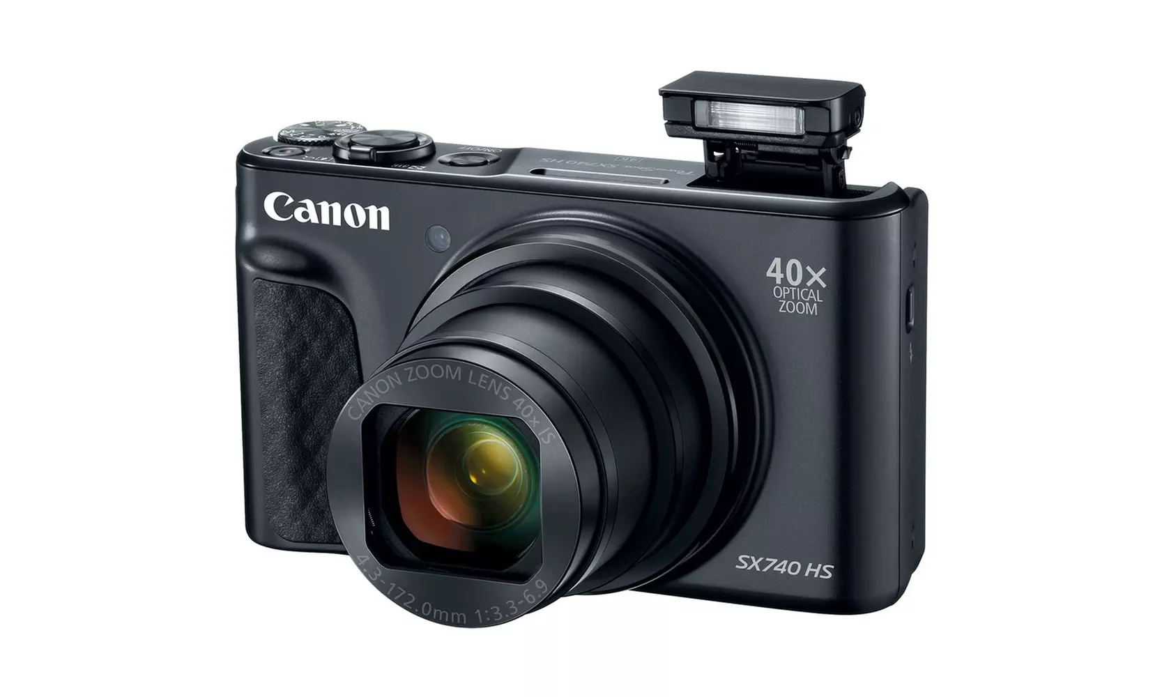 Canon PowerShot SX740 Digital Camera (Black) - Second Medium