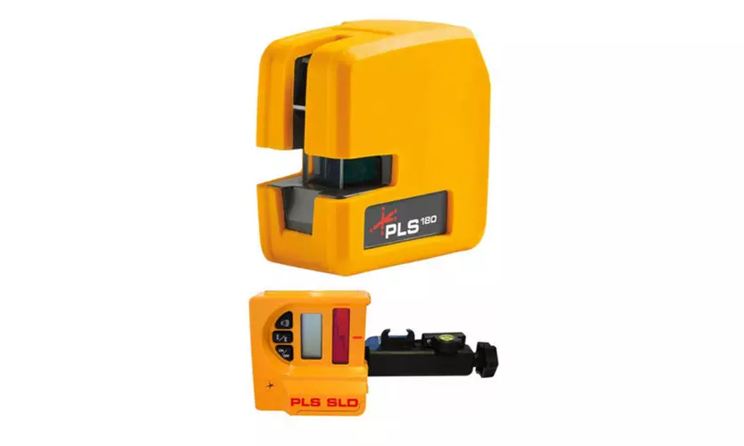 Pacific Laser Systems PLS 180 Red Tool and PLS-60533 SLD Red Line Laser Detector - Primary Image
