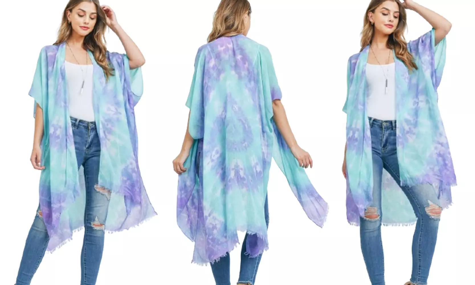 Women's Spring and Summer Kimono and Vest Collection 