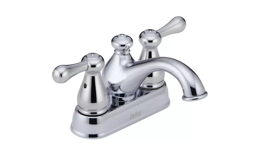 Delta Faucet 2578LF-MPU Leland Two Handle Centerset Lavatory Faucet Chrome - Primary Image