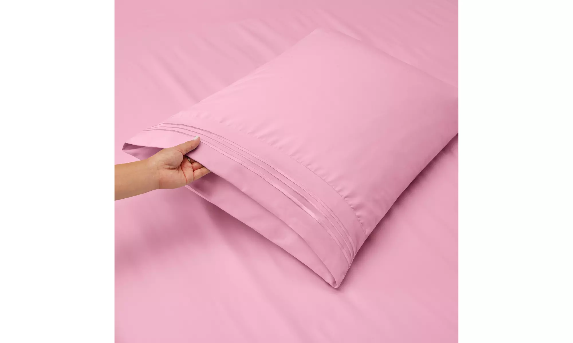 Clara Clark 4 Pc Sheet Set -1800 Series Deep Pocket Bed Sheets with Fitted Sheet
