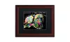 Dean Russo 'Without a Word' Matted Wood Framed Art