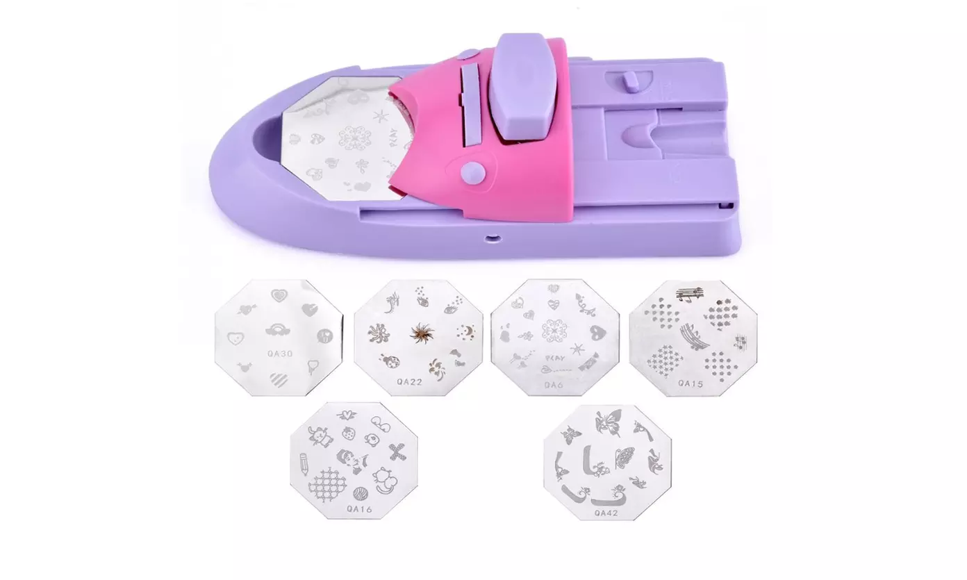 Nail Art Diy 6 Printing Pattern Nail Stamp Tool - Primary Image