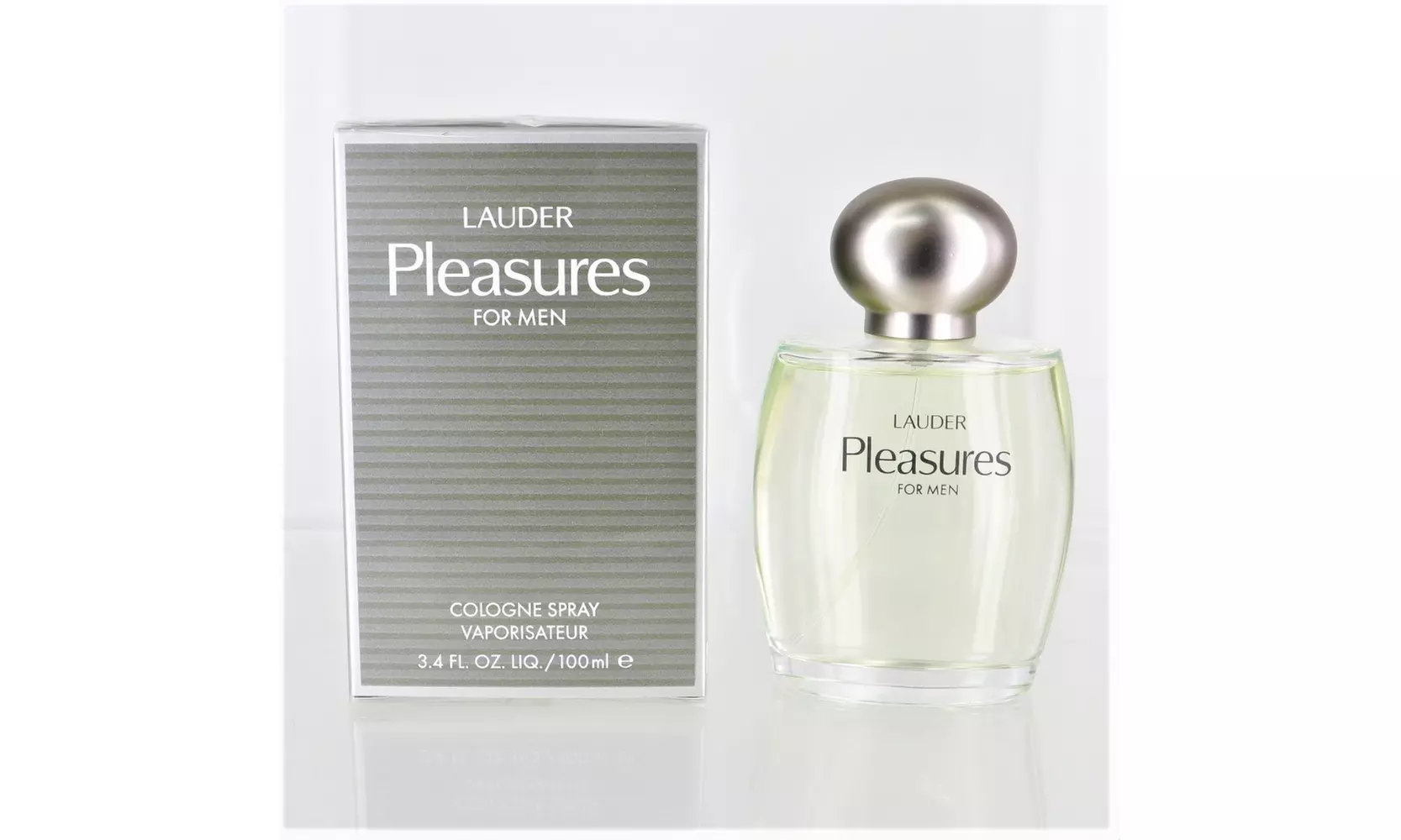 Pleasures By Estee Lauder 3.4 Oz Cologne Spray New In Box For Men