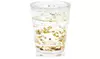 Juvale Party Shot Glasses with Gold Confetti (8 Pack)