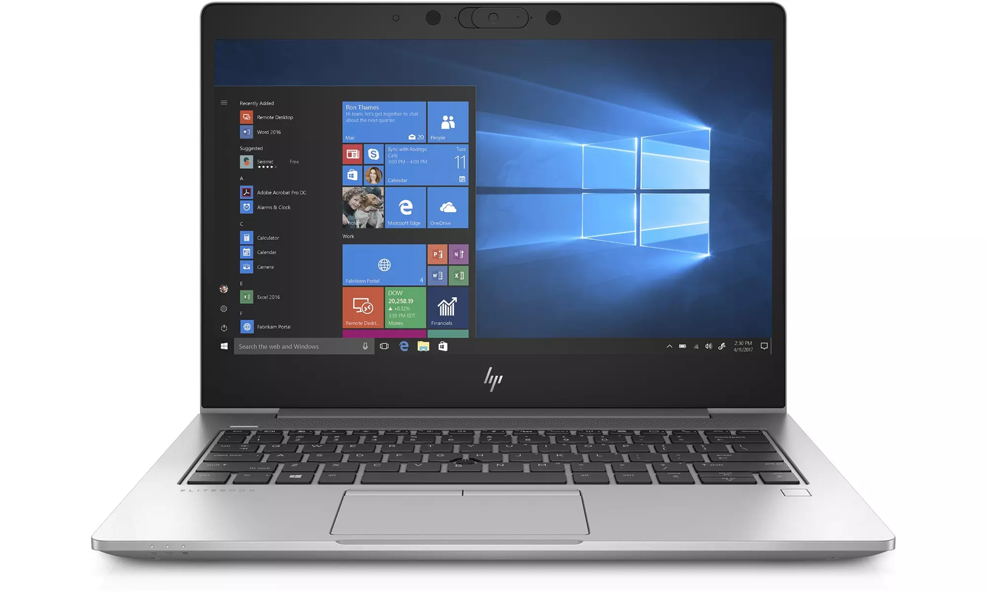 HP Elitebook 735 G6 13.3" Laptop AMD Ryzen 8GB 256GB SSD W10P - Refurbished - Primary Image